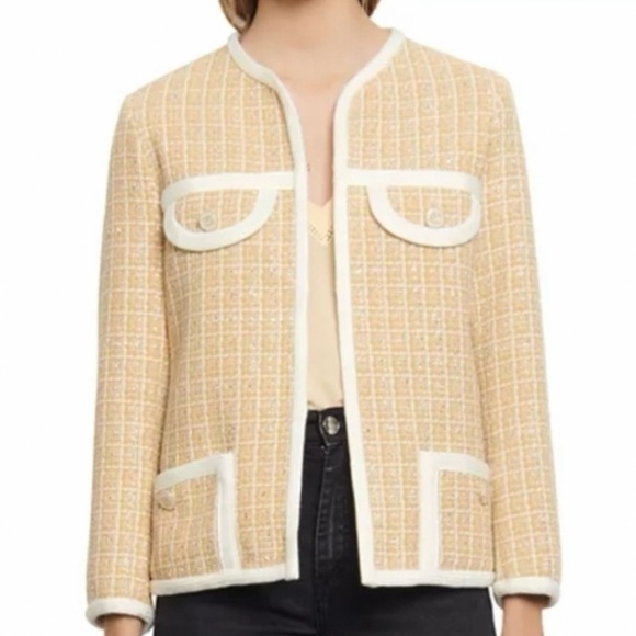 Sandro MIELLE Tweed
Jacket Size S $585 - Picture 3 of 9